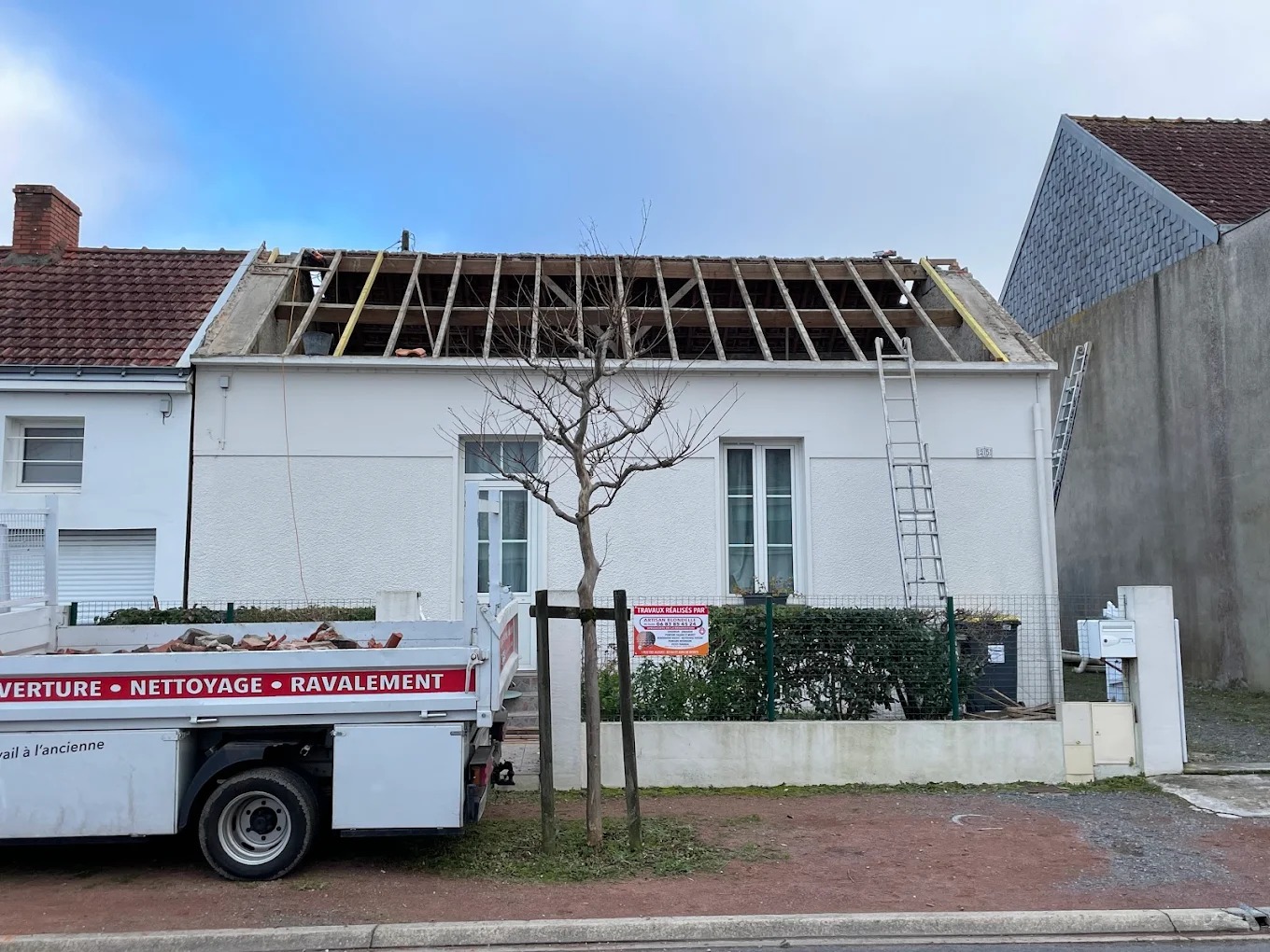Dépose et reprise de toiture