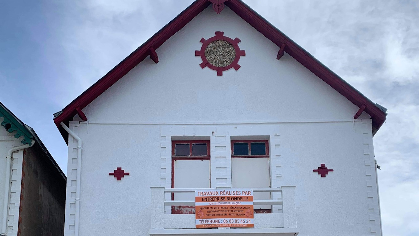 Peinture façade à Saint-Jean-de-Monts